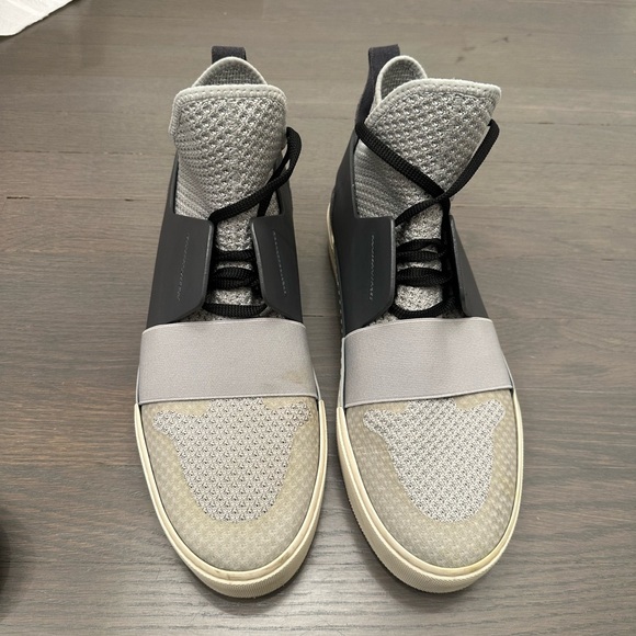 balenciaga two tone grey and white high tops - Picture 1 of 4